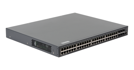 Управляемый коммутатор L3 NIKOMAX, Stack, 48 портов 100/1000BaseT, 6 портов SFP+ 10G BaseX