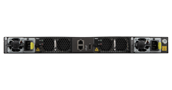 Управляемый коммутатор TOR L3 NIKOMAX, 48*25 Гбит/с SFP28, 8*40/100 Гбит/с QSFP28, 1*RJ45(консоль), 1*RJ45(управление), 1*USB, 2*Блока питания hot-swap AC 220В