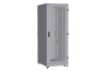 Напольный шкаф NIKOMAX серии TFA-R 19", 42U, перфорированная дверь и металлическая, металлические стенки, Ш800хВ2114хГ1000мм, в разобранном виде, серый