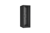 Напольный шкаф NIKOMAX серии TFR-R2 19", 47U, двери перфорированные, одностворчатая и двустворчатая, металлические стенки, Ш800хВ2232хГ1000мм, в разобранном виде, черный