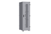 Напольный шкаф NIKOMAX серии TFA-R 19", 42U, дверь со стеклом и металлическая, металлические стенки, Ш600хВ2114хГ800мм, в разобранном виде, серый