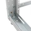 Стойка серверная NTSS OR двухрамная 33U 600-1000мм, комплект ножек, серый RAL 7035