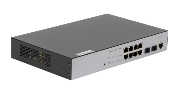 Управляемый коммутатор L2 NIKOMAX 8 Base-T 10/100/1000Mb/s портов, 2 SFP 1000Mb/s, 1 Console. 1U 19'', 220V