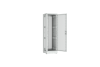 Напольный шкаф NIKOMAX серии TFR-R2 19", 42U, двери перфорированные, одностворчатая и двустворчатая, металлические стенки, Ш600хВ2010хГ600мм, в разобранном виде, серый