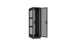 Напольный шкаф NIKOMAX серии TFR-R2 19", 47U, перфорированные двери, металлические стенки, Ш600хВ2232хГ1000мм, в разобранном виде, черный