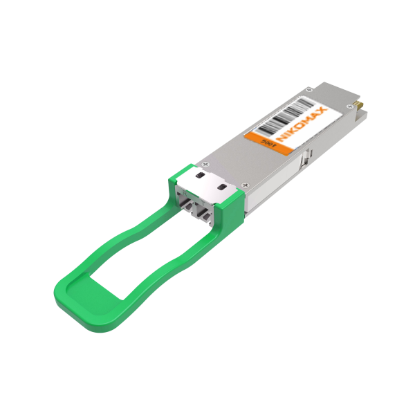 Модуль NIKOMAX QSFP28 CLR4, 100 Гбит/c, Duplex, 2 ОВ, SM, 2xLC, 1310 нм, DDM, до 2 км