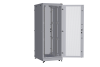 Напольный шкаф NIKOMAX серии TFA-R 19", 42U, перфорированная дверь и металлическая, металлические стенки, Ш800хВ2114хГ1000мм, в разобранном виде, серый