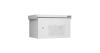 Шкаф NIKOMAX настенный климатический TWK-068256-M-GY-KIT01, Lite, IP55, Ш821хВ482хГ566 мм, цвет серый, муар, RAL 7035. Комплектация: монтажные направляющие - 2 пары, рым-болт М8 - 4 шт., сальник-ввод отверст. 36 мм - 6шт., монтажная панель - 3 шт., дин-ре