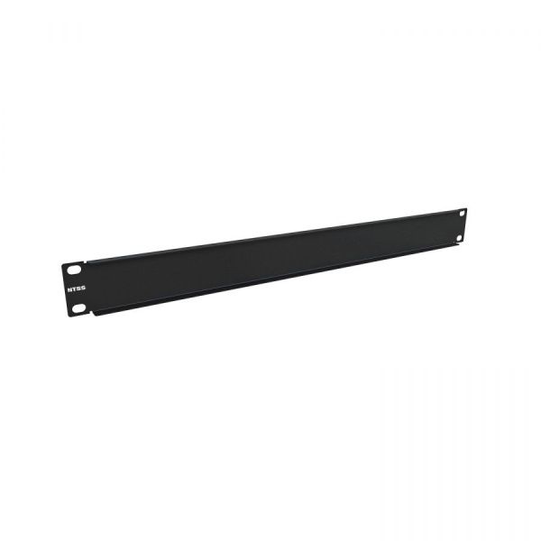 Панель 1U заглушка NTSS, крепление 19 1U, черный RAL 9005