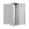 Шкаф напольный универсальный серверный NTSS R 42U 600х600мм, 4 профиля 19, двери перфорированная и сплошная металл, боковые стенки съемные, регулируем
