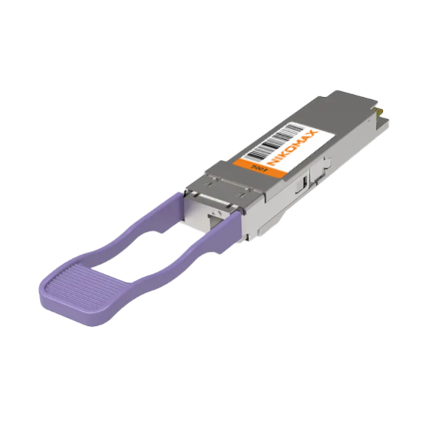 Модуль NIKOMAX QSFP28 BiDi LR1, 100 Гбит/c, 1 ОВ, SM, 1xLC, Tx:1271/Rx:1331 нм, DDM, до 10 км