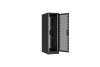 Напольный шкаф NIKOMAX серии TFR-R2 19", 42U, перфорированные двери, металлические стенки, Ш600хВ2010хГ1000мм, в разобранном виде, черный