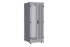Напольный шкаф NIKOMAX серии TFA-R 19", 42U, двустворчатые перфорированные двери, металлические стенки, Ш800хВ2114хГ1000мм, в разобранном виде, серый