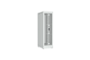 Напольный шкаф NIKOMAX серии TFR-R2 19", 42U, двустворчатые перфорированные двери, металлические стенки, Ш600хВ2010хГ1000мм, в разобранном виде, серый