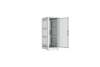 Напольный шкаф NIKOMAX серии TFR-R2 19", 33U, перфорированные двери, металлические стенки, Ш600хВ1702хГ1000мм, в разобранном виде, серый