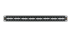 Коммутационная панель NIKOMAX 19", 1U, 48 портов, Кат.5e (Класс D), 100МГц, RJ45/8P8C, 110/KRONE, T568A/B, неэкранированная, с органайзером, черная - гарантия: 5 лет расширенная / 25 лет системная
