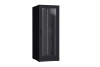 Напольный шкаф NIKOMAX серии TFR-R2 19", 42U, дверь со стеклом и металлическая, металлические стенки, Ш800хВ2010хГ1000мм, в разобранном виде, черный
