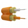 Оптический кабель, duplex, MM 62.5/125, 3.0mm, нг(А)-HF, оранжевый