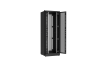 Напольный шкаф NIKOMAX серии TFR-R2 19", 47U, двустворчатые перфорированные двери, металлические стенки, Ш800хВ2232хГ800мм, в разобранном виде, черный