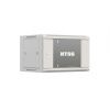 Шкаф настенный телекоммуникационный NTSS W 9U 600х450х500мм, 2 профиля 19, дверь стеклянная, боковые стенки съемные, задняя стенка, разобранный, серый
