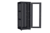 Напольный шкаф NIKOMAX серии TFA-R 19", 42U, дверь со стеклом и металлическая, металлические стенки, Ш800хВ2114хГ800мм, в разобранном виде, черный