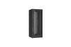 Напольный шкаф NIKOMAX серии TFR-R2 19", 42U, двустворчатые перфорированные двери, металлические стенки, Ш800хВ2010хГ800мм, в разобранном виде, черный