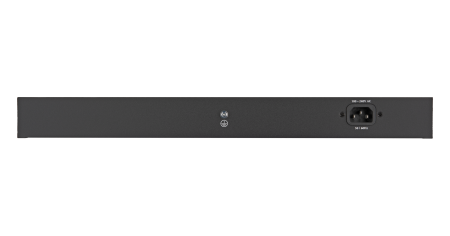 Управляемый L2 PoE коммутатор NIKOMAX 24 Base-T 1000Mb/s портов (802.3af/at), 4 Base-X SFP 1000Mb/s. 1U 19'', 220V, суммарная мощность 400W
