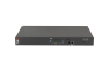 Блок  контролируемых электрических розеток NIKOMAX, 19", AT - ATS, Автоматическое переключение питания между вводными линиями, 10 розеток C13, макс. нагрузка 16 А, Счетчик электроэнергии кВт*ч, Удаленное управление через облако, 2 ввода питания,  2* шнур 
