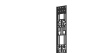 Лоток Zero-Unit NIKOMAX для крепления аксессуаров с крепежом, 47U черный.
