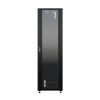 Шкаф напольный универсальный серверный NTSS R 42U 800х800мм, 4 профиля 19, двери стекло и сплошная металл, боковые стенки съемные, регулируемые опоры,