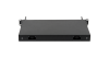 Оптический кросс NIKOMAX 19" Premium Line, 1U, до 24 SC портов или 48 LC портов, выдвижной, со съёмной полкой, черный