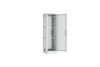 Напольный шкаф NIKOMAX серии TFR-R2 19", 42U, перфорированные двери, металлические стенки, Ш600хВ2010хГ600мм, в разобранном виде, серый