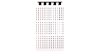 Маркеры NIKOMAX кабельные, самоклеящиеся, символы "A~Z, /, +, -, 0~15", белые, 10 листов.