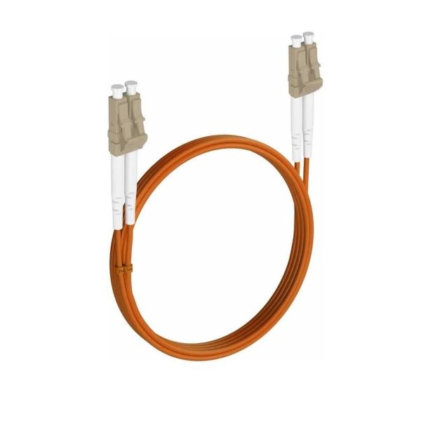 Шнур оптический KOSCAB dpc LC/UPC-LC/UPC 50/125 3.0мм 1м LSZH (патч-корд)