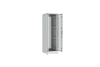 Напольный шкаф NIKOMAX серии TFR-R2 19", 42U, двустворчатые перфорированные двери, металлические стенки, Ш600хВ2010хГ800мм, в разобранном виде, серый