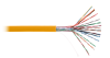 Кабель NETLAN U/UTP 16 пар, Кат.5 (Класс D), 100МГц, одножильный, BC (чистая медь), полимерный материал, LSZH, оранжевый, 305м - гарантия 1 год