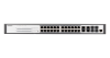 Управляемый L2 PoE коммутатор NIKOMAX 24 Base-T 1000Mb/s портов (802.3af/at), 4 Base-X SFP 1000Mb/s. 1U 19'', 220V, суммарная мощность 400W