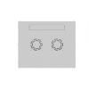 Шкаф настенный телекоммуникационный NTSS LIME 6U 550х450х370мм, 2 профиля 19, дверь сплошная металл, боковые стенки несъемные, разобранный, серый RAL
