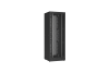 Напольный шкаф NIKOMAX серии TFR-R2 19", 47U, двустворчатые перфорированные двери, металлические стенки, Ш800хВ2232хГ800мм, в разобранном виде, черный