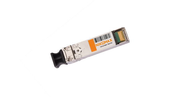 Модуль NIKOMAX SFP+ FC, 16 Гбит/с, Duplex, 2 ОВ, MM, 2xLC, Tx:850/Rx:850 нм, DDM, 5 дБ (до 300 м)