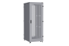 Напольный шкаф NIKOMAX серии TFA-R 19", 42U, двери перфорированные, одностворчатая и двустворчатая, металлические стенки, Ш800хВ2114хГ1000мм, в разобранном виде, серый