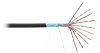 Кабель NETLAN F/UTP 10 пар, Кат.5 (Класс D), 100МГц, одножильный, BC (чистая медь), полиэтилен, внешний, до -40C, черный, 305м - гарантия 1 год