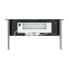 Блок освещения NIKOMAX, 19", 1U, выдвижной, Г247мм, черный