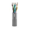 Кабель витая пара NTSS U/UTP 5e 4 пары одножильный 24AWG медь 305м внутренний нг(А)-HF (LSZH) серый
