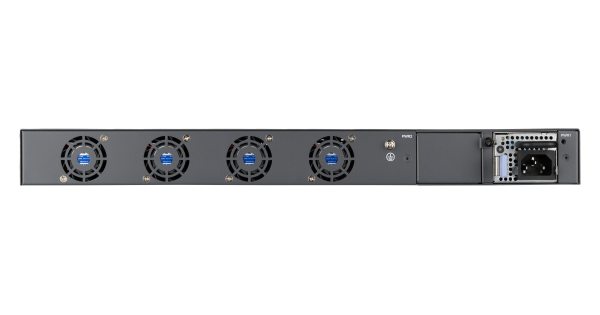 Управляемый коммутатор L3 NIKOMAX, Stack, 48*1/2.5 Гбит/с BaseT, 4*1/10Гбит/с SFP+, 2*40Гбит/с QSFP+, 2*блока питания