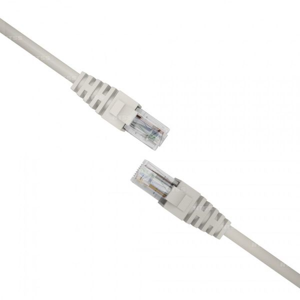 Патч-корд NTSS 2хRJ45/8P8C, T568B UTP 5e кат. литой 7 метров, LSZH, белый