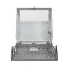 Шкаф настенный телекоммуникационный NTSS SOHO 19 5U: 3U+2U, собранный, серый RAL 7035