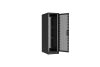 Напольный шкаф NIKOMAX серии TFR-R2 19", 42U, двери перфорированные, одностворчатая и двустворчатая, металлические стенки, Ш600хВ2010хГ1000мм, в разобранном виде, черный