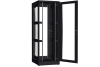Напольный шкаф NIKOMAX серии TFR-R2 19", 47U, двери со стеклом, металлические стенки, Ш800хВ2232хГ1000мм, в разобранном виде, черный