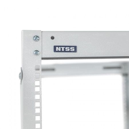 Стойка серверная NTSS OR двухрамная 52U 600-1000мм, комплект ножек, серый RAL 7035